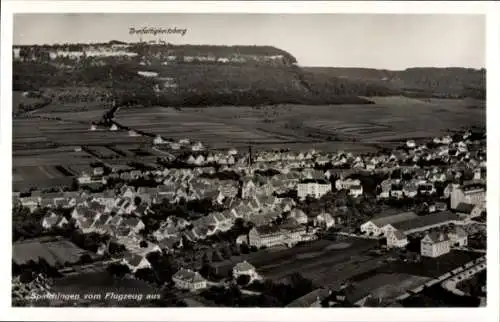 Ak Spaichingen in Württemberg, Dreifaltigkeitsberg, Fliegeraufnahme