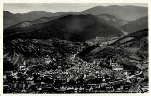 Ak Gengenbach im Schwarzwald, Fliegeraufnahme