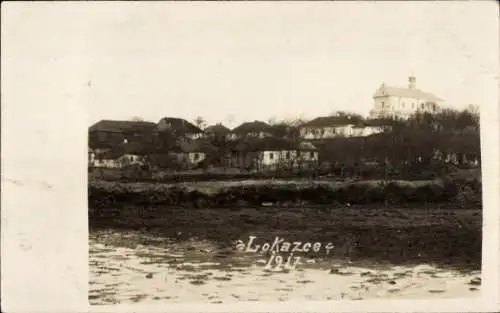 Foto Ak Lokatschi Łokacze Ukraine, Kriegsschauplatz 1917, Teilansicht