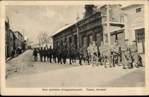 Ak Talsi Talsen Kurland Lettland, Soldaten, I. WK