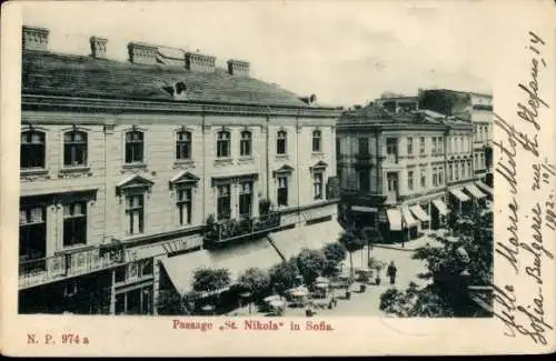 Ak Sofia Bulgarien, Passage St. Nikola