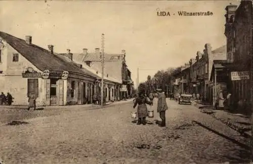 Ak Lida Weißrussland, Wilnaerstraße