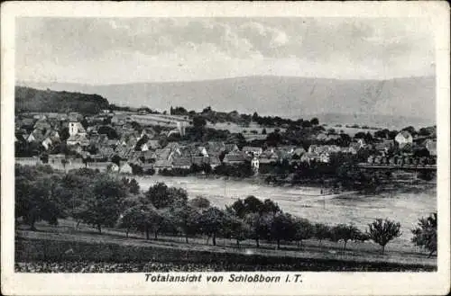 Ak Schloßborn Schlossborn Glashütten im Taunus, Totalansicht