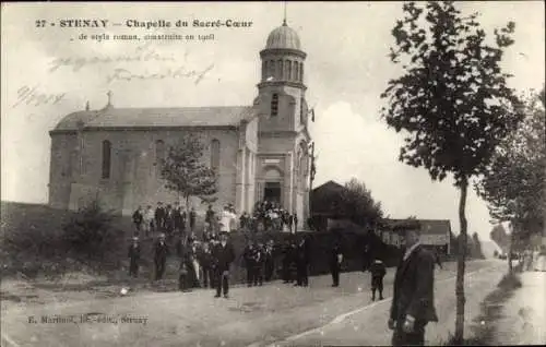 Ak Stenay Lothringen Meuse, Chapelle du Sacre Coeur