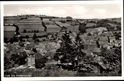 Ak Pfaffenhausen Jossgrund im Spessart, Kaufhaus Alois Muthig, Gesamtansicht