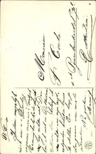 Ak Portrait einer dunkelhaarigen Frau mit Hut