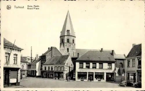 Ak Thourout Torhout Westflandern, Grote Markt