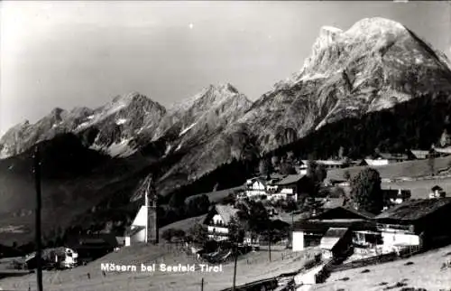 Ak Mösern Telfs in Tirol, Gesamtansicht