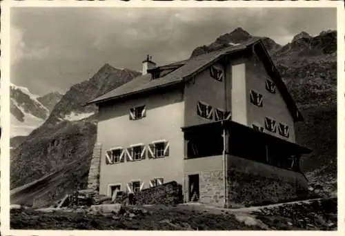 Ak Neustift im Stubaital in Tirol, Neue Regensburger Hütte