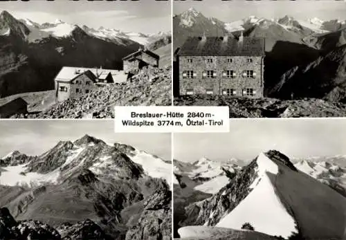 Ak Vent Sölden in Tirol, Breslauer Haus, Breslauer Hütte