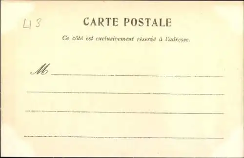 Ak Lavoûte sur Loire Haute Loire, Schloss