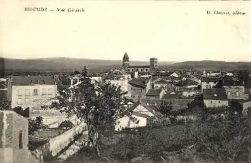 Ak Brioude Haute Loire, Gesamtansicht