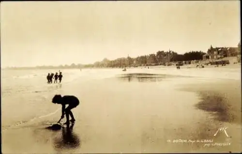 Ak La Baule Loire Atlantique, Strand