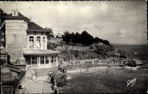 Ak Pornic Loire Atlantique, Plage de Gourmalon