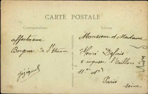 Ak Saint Étienne Loire, Manufacture Nationale d'Armes
