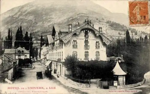 Ak Luz Saint Sauveur Hautes Pyrénées, Hotel de l'Univers