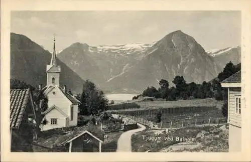 Ak Balholm Sogn Norwegen, Tjugum, Kirche