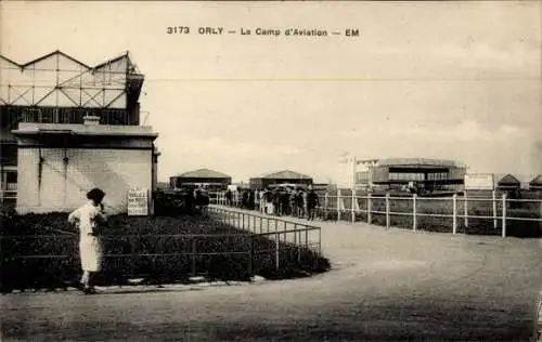 Ak Orly Val de Marne, Luftfahrtlager