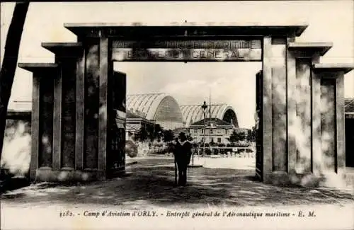 Ak Orly Val de Marne, Aviation Camp, General Warehouse of Maritime Aeronautics