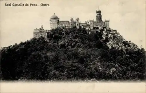 Ak Sintra Cintra Portugal, Real Castello da Pena