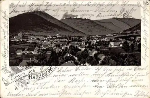 Litho Bad Harzburg am Harz, Panorama