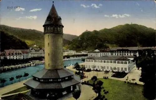 Ak Bad Ems an der Lahn, Teilansicht