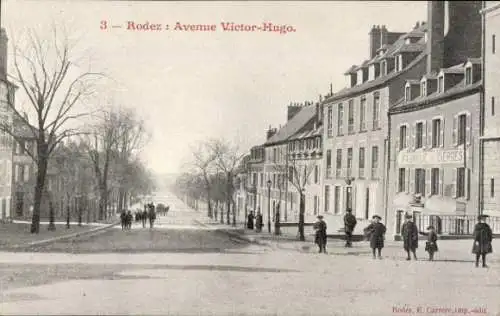 Ak Rodez-Aveyron, Avenue Victor Hugo