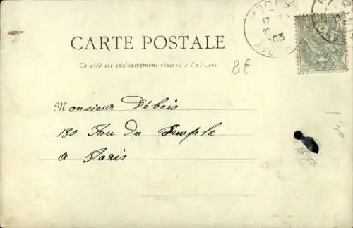 Ak Rodez-Aveyron, Place de la Préfecture