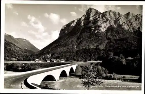 Ak Deutsche Alpenstraße, Salachbrücke, Reiteralpe