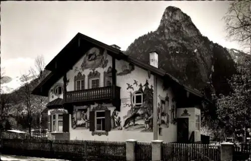 Ak Oberammergau in Oberbayern, Rotkäppchenhaus