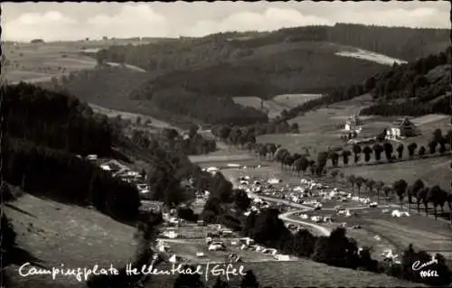 Ak Hellenthal in der Eifel, Campingplatz