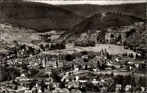 Ak Amorbach im Odenwald Unterfranken, Panorama