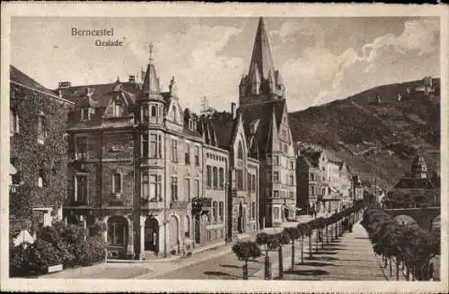 Ak Bernkastel an der Mosel, Gestade