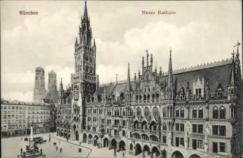 Ak München, neues Rathaus