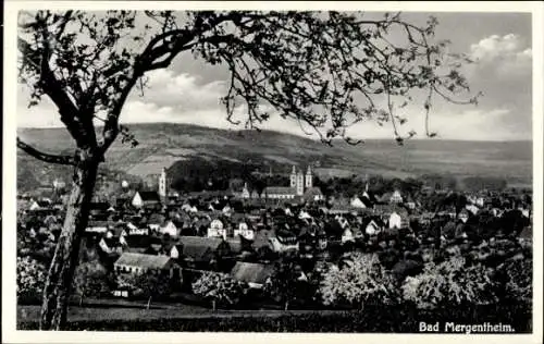 Ak Bad Mergentheim in Tauberfranken, Gesamtansicht