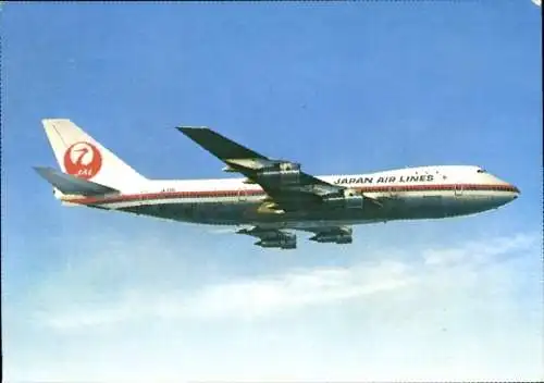 Ak Japanisches Passagierflugzeug, B-747 Jet Courer, Japan Air Lines