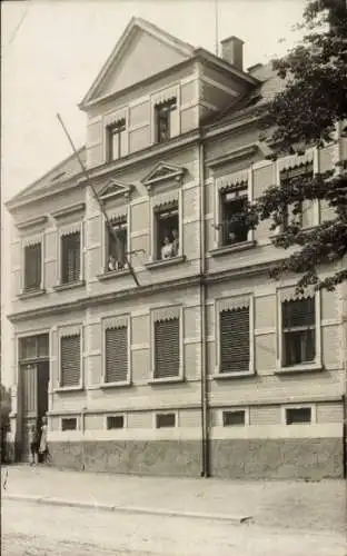 Foto Ak Marienthal Zwickau in Sachsen, Wohnhaus, Anwohner