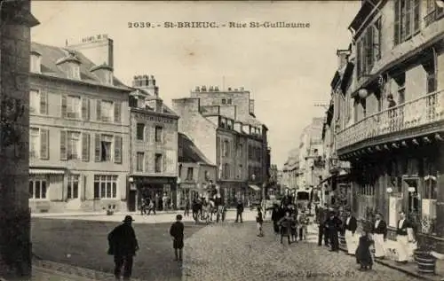 Ak Saint Brieuc Côtes d’Armor, Rue St-Guillaume