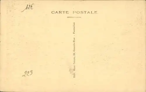 Ak Pontarlier-Doubs, Grande Rue