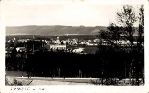 Ak Týniště nad Orlicí Region Königgrätz, Gesamtansicht