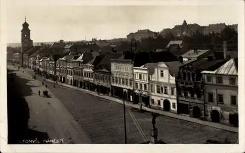 Ak Litomyšl Leitomischl Region Pardubice, Platz