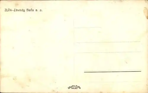Ak Zlín Gottwaldov in Mähren Region Zlin, Bafa Kolonie