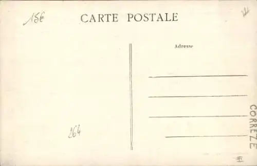 Ak Millevaches Corrèze, Gesamtansicht, Schafe, Frauen