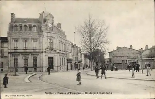 Ak Gaillac-Tarn, Caisse d’Epargne, Boulevard Gambetta