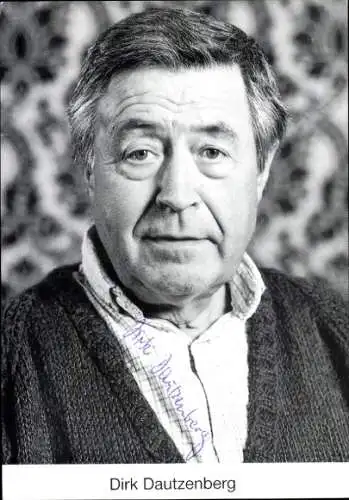 Ak Schauspieler Dirk Dautzenberg, Portrait, Autogramm