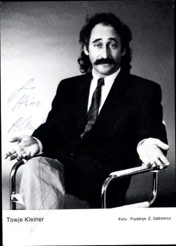 Ak Schauspieler Towje Kleiner, Portrait, Autogramm
