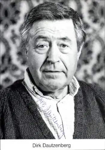 Ak Schauspieler Dirk Dautzenberg, Portrait, Autogramm