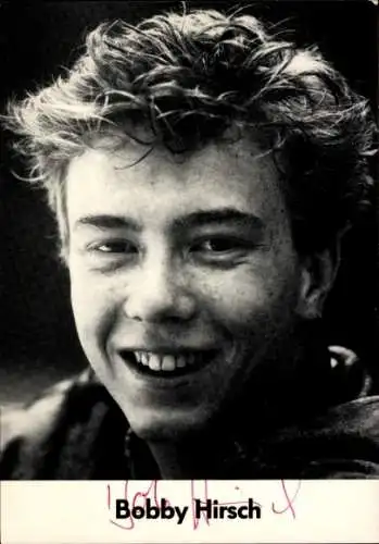 Ak Schauspieler Bobby Hirsch, Portrait, Autogramm