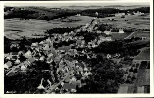 Ak Auingen Münsingen in Württemberg, Fliegeraufnahme