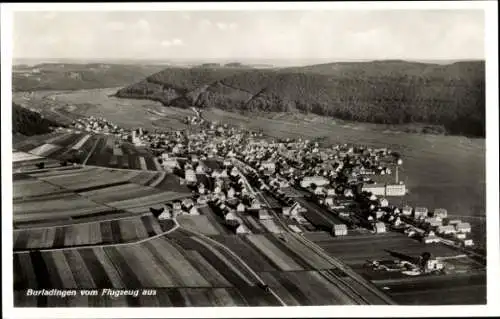 Ak Burladingen in der Schwäbischen Alb, Fliegeraufnahme